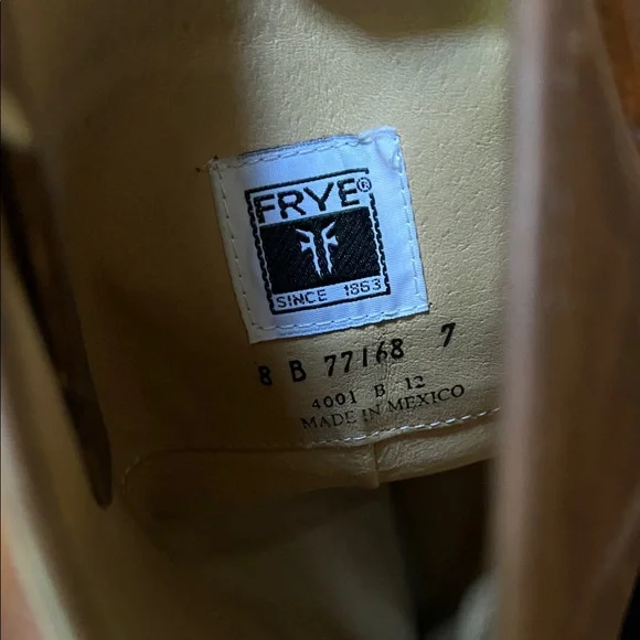 FRYE Brown Leather Tall Boots - Picture 13 of 13